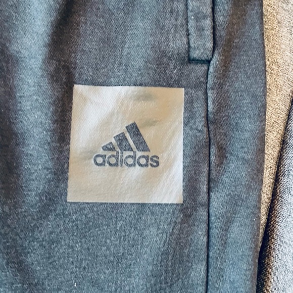 Adidas Men’s Large Jogger Sweatpants - Black - Picture 2 of 4